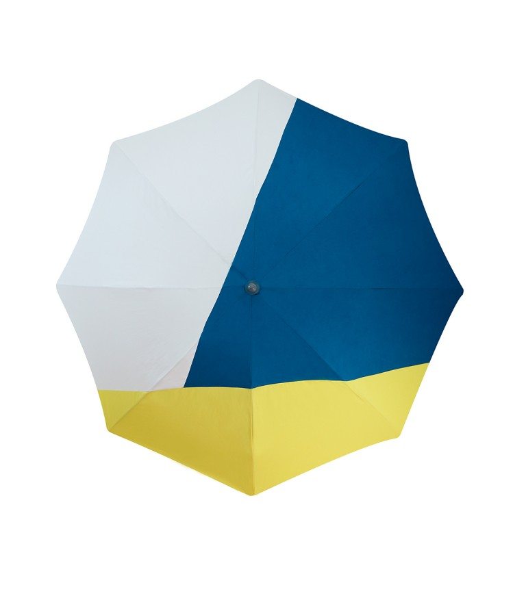 Parasol de plage en solde Rio - parasol design avec jupe antivent - Accessoire de Soleil