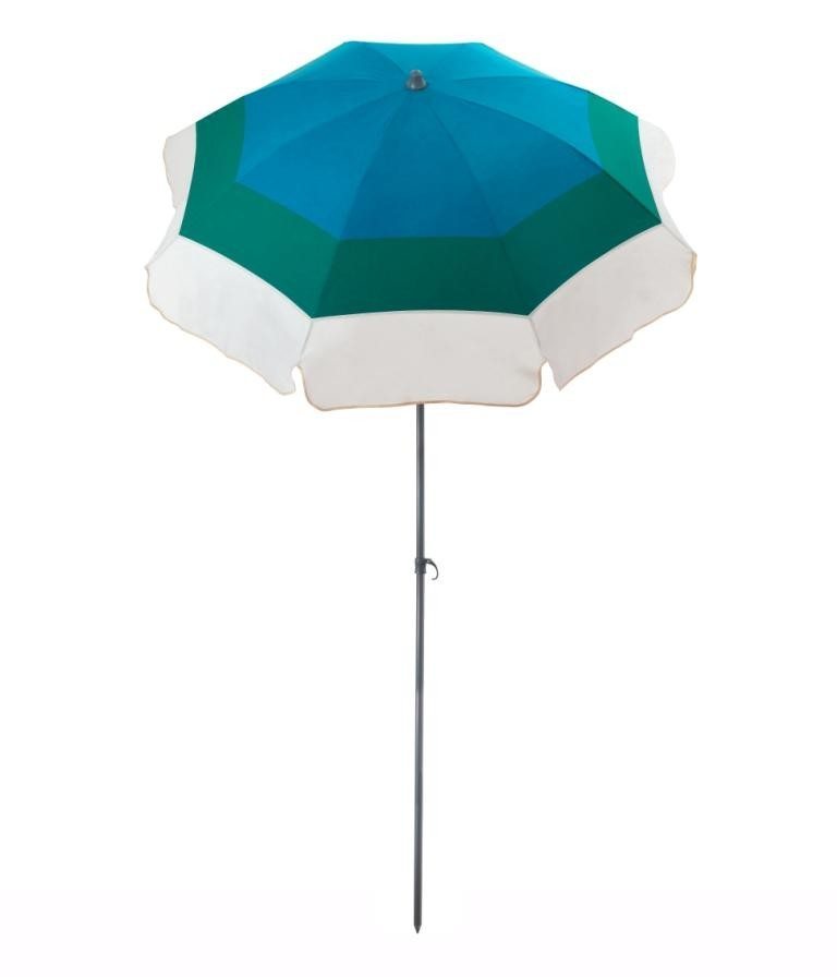 Parasol de terrasse Saint-Barth Accessoire de soleil - parasol pliable avec structure en acier