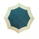 Parasol haut de gamme Palm Spring Accessoire de soleil - en toile de coton naturel, 180 cm , 8 baleines