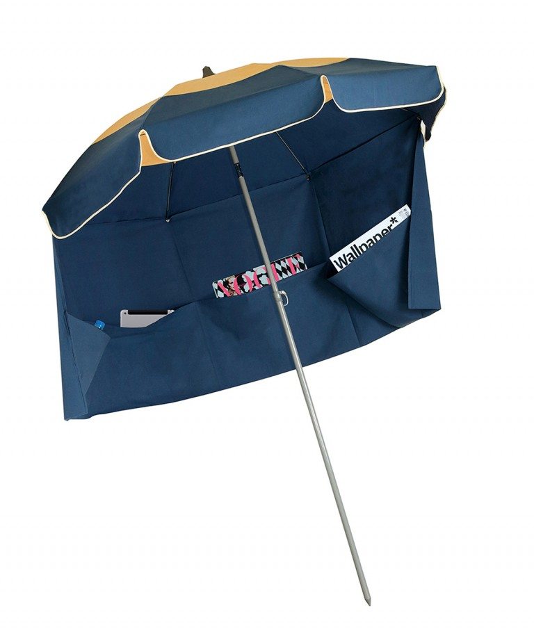 Solde parasol de jardin Cancun et jupe antivent Accessoire de soleil