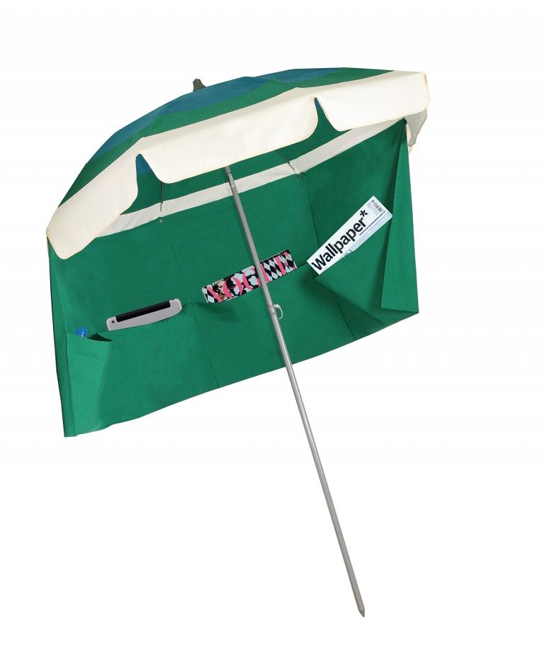 parasol de terrasse Saint-Barth avec jupe antivent Accessoire de soleil