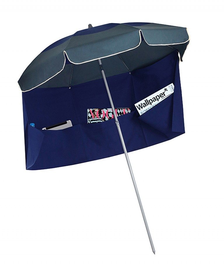 parasol inclinable Biarritz avec jupe antivent Accessoire de Soleil