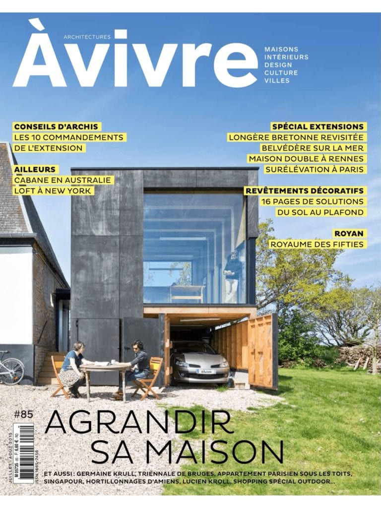 Les parasols Accesoire de soleil dans le magazine Architecture à vivre