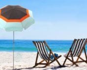 parasol de plage Lacanau Accessoire de Soleil pour les vacances d'été 2019